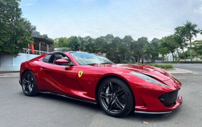 Lộ diện Ferrari 812 GTS thứ hai tại Việt Nam: Sắc đỏ độc đáo, diện mạo đậm chất thể thao